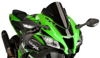 Black Racing Windscreen - For 16-18 Kawasaki ZX10R