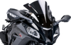 Black Racing Windscreen - For 11-15 Kawasaki ZX10R