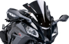 Black Racing Windscreen - For 11-15 Kawasaki ZX10R Black Racing Windscreen - For 11-15 Kawasaki ZX10R