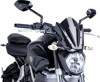 Black Naked New Generation Windscreen - For 15-16 Yamaha FZ-07 Black Naked New Generation Windscreen - For 15-16 Yamaha FZ-07