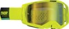 Thor Activate Motocross Goggles Mirror Lens Fluorescent Yellow Adult - Mirrored lens motocross goggles, adult size, unisex