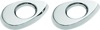 Kuryakyn Front Turn Signal Mounts Chrome - 2844