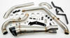 Two Brothers Comp-S 2-Into-1 Turnout Exhaust Brushed Fits Harley Softail