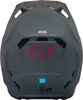 Fly Racing Formula CC Centrum Helmet Matte Grey/Black XS - Lightweight offroad helmet, matte grey/black, XS size