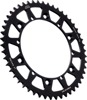 Black Aluminum Rear Sprocket - 50 Teeth 520 Pitch