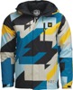 THOR Brave Tour Jacket Men's Blue Light Gray Black Yellow Medium - All-weather men's jacket, size M, Blue/Gray/Black/Yellow