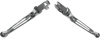 Chrome 2-Slot Custom Brake & Clutch Levers Set - For 07-17 H-D Dyna Softail Tour