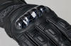 RST Fulcrum CE Waterproof Gloves Black/Black Medium - Waterproof leather sport gloves, size medium