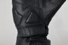 RST Fulcrum CE Waterproof Gloves Black/Black Medium - Waterproof leather sport gloves, size medium