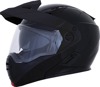 AFX FX-111DS Dual Sport Helmet Gloss Black Large - Dual sport helmet, gloss black, size large