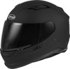 GMAX FF-98 Full Face Helmet Matte Black Large - Full-face helmet with LED light, Matte Black, Size L