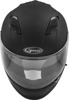 GMAX FF-98 Full Face Helmet Matte Black 2X - DOT full face helmet with LED light, Size 2X
