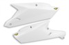 Cycra Side Number Plates White Fits Yamaha
