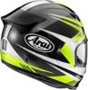Arai Contour-X Mark Helmet - Medium, Yellow - Full-face helmet with advanced ventilation