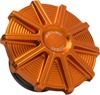 Arlen Ness 10-Gauge Orange Vented Gas Cap For 92-23 HD