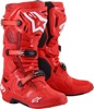Alpinestars Tech 10 Boots Red US 9 Offroad Adult MX - Premium offroad boots, Red, US 9, For MX and enduro
