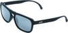 FMF Emler Sunglasses Matte Black Silver Mirror Lens Unisex