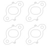 .030 inch DOHC Exhaust Gasket (4 pcs per Kit) - For Nissan CA18 DET