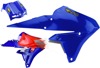 Cycra Powerflow Radiator Shrouds Blue Fits 15-19 Yamaha WR250F
