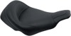 Mustang Vintage Solo Seat Black 15" Plain Fits Harley FLHT/FLR 97-07