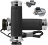 Avon Custom Contour Heated Chrome Twist Grip for 1" Bars - Heated grips for 1" bars For 24 FLHX/SE & more