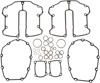 Cometic Cam Cover Gaskets Cam Change Kit W/Rocker Gasket Cometic Cam Cover Gaskets Cam Change Kit W/Rocker Gasket