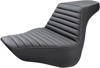 Step-Up Tuck and Roll 2-Up Seat Black Gel - For 18-21 Harley FLFB Step-Up Tuck and Roll 2-Up Seat Black Gel - For 18-21 Harley FLFB