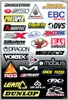 Factory Effex Sponsor Sticker Kit D 10-68006