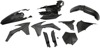 Acerbis Full Plastic Kit Black Fits KTM