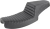 Step-Up Rear Lattice Stitch Tuck and Roll 2-Up Seat - For 91-95 FXD Dyna Step-Up Rear Lattice Stitch Tuck and Roll 2-Up Seat - For 91-95 FXD Dyna