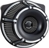 Arlen Ness Slot Track Inverted Air Cleaner Kit Contrast Cut