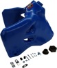 IMS Large Capacity Blue Gas Tank 4 Gal Bolt-On For Suzuki DR-Z400/KLX400 - Fits Suzuki DR-Z400, DR-Z400S, DR-Z400SM, KLX400