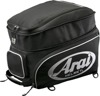 Arai Helmet Bag Black White with Shoulder Straps - Padded helmet bag fits most Arai helmet sizes