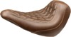 Tripper Diamond Synthetic Leather Brown Solo Seat - For 18-19 HD FLSB FXLR Tripper Diamond Synthetic Leather Brown Solo Seat - For 18-19 HD FLSB FXLR