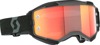 Scott Fury Adult Goggles - Black/Orange Chrome