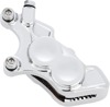 Arlen Ness Chrome Tech 4-Piston Front Right Brake Caliper Chrome 11.8"