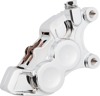 Arlen Ness Chrome Tech 4-Piston Front Right Brake Caliper Chrome 11.8"