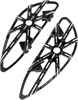 Arlen Ness 10-Gauge Black Driver Floorboards