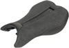 Sport Plain Suede Solo Seat Black Gel - For 09-12 Triumph Daytona 675 Sport Plain Suede Solo Seat Black Gel - For 09-12 Triumph Daytona 675