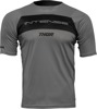 Thor Intense Assist Dart Jersey Black/Gray Large Unisex - Performance MTB/MTB jersey, Large, Black/Gray