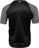 Thor Intense Assist Dart Short-Sleeve Jersey 2XL Gray/Black - Performance MTB/MTB jersey, 2XL Gray/Black