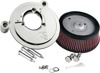 Stage I Big Sucker Air Filter Kit Chrome Red by Arlen Ness
