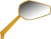 Arlen Ness Mini Stocker Mirror Left Side Gold Aluminum