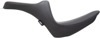 Predator Smooth Vinyl 2-Up Seat Black Foam - For 00-05 FXST, 00-17 FLST, 00-06 FLSTF