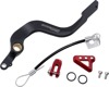 Red & Black Brake Pedal - For 02-07 Honda CR250R