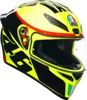 AGV K1 S Grazie Vale Helmet Small Yellow Black Red Gloss Unisex - Full face motorcycle helmet, Small, Grazie Vale graphic
