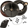 S&S Stealth Air Cleaner Kit Black for Stock Fuel Systems