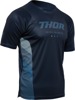 THOR Assist React Short-Sleeve Jersey Teal/Midnight Men's Medium - Performance MTB jersey, Teal/Midnight, Men's Medium