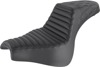 Step-Up Tuck and Roll 2-Up Seat - Black - For 18-20 Harley FXFB/S Step-Up Tuck and Roll 2-Up Seat - Black - For 18-20 Harley FXFB/S