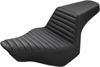Step-Up Tuck and Roll 2-Up Seat - Black - For 13-17 Harley FXSB Step-Up Tuck and Roll 2-Up Seat - Black - For 13-17 Harley FXSB